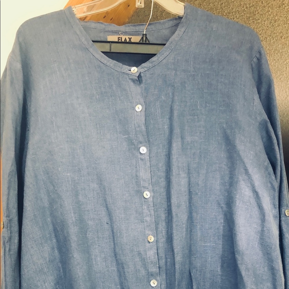 FLAX Linen Blouse & Pant